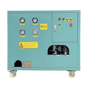 China 2HP Oil Free Compressor Refrigerant Recovery Unit For R13 R23 R508A wholesale