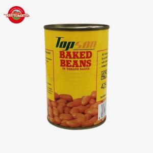 Broad Canned Food Beans In Brine Salty 400g Convenient For Cooking OEM