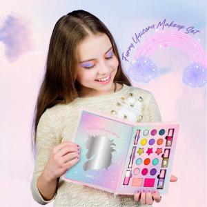 China BSCI Child Makeup Kit With Princess Makeup Toys Eyeshadows In Paper Packaging supplier