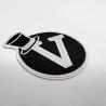 Custom Embroidered Hat Patches Paper Backing Iron On Embroidery Patches For Clothes