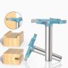 China 4 Flute Cutter Router Bit T Type Slot Cutting Cnc Router Tools Grooves Woodworking Tool wholesale