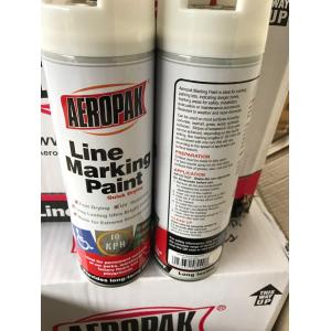 Non Toxic Line Temporary Marking Spray Paint 500ml For Traffic Accident