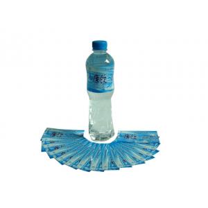 Mineral Water Drink Bottle Shrink Sleeve Printing Blue Heat