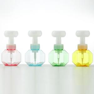 China 300ml Hand Sanitizer Dispenser Bottles Multi Color Flower Foam Empty Bottle supplier