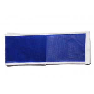 Bleu d'intérieur/vert de taille standard de courrier en nylon de ping-pong pour la récréation de ping-pong