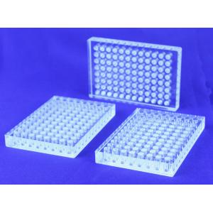 Ultraviolet Transparent Quartz 96 Well Plate For Microplate Reader