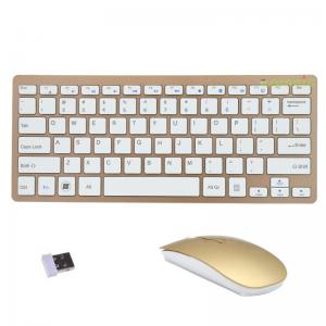Mini 2.4g Wireless Keyboard And Mouse Set , Computer Keyboard Mouse