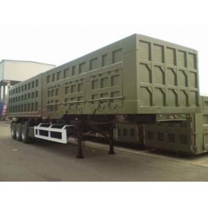 China 2014 Year Second Hand Semi Trailers With 3 Axles And 12 Pieces Tires supplier