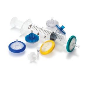 33mm PES Laboratory Syringe Filters 0.22μm Pore Size Disposable HPLC Syringe Filter