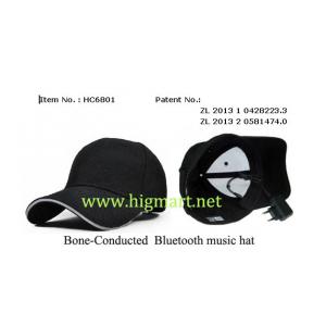China Bone Conduction bluetooth headphones Cap music hat supplier