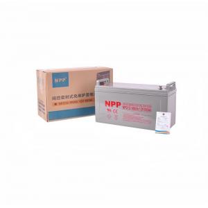NPPower 12V 120Ah Gel Deep Cycle Battery Valve Regulated Lead Acid VRLA Battery