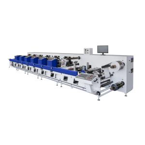 China SR-350-8 Máquina de impresión flexográfica automática de 8 unidades supplier