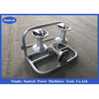 China Galvanized Triple Aluminum ISO Cable Corner Roller on sale