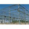 China Quick Assembled Prefab Steel Warehouse With Hot Dip Galvanized Frame wholesale