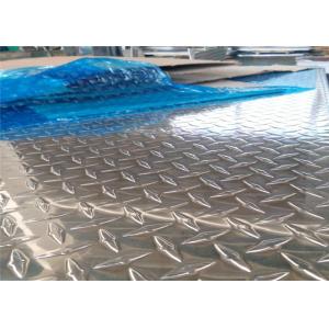 China 3 Bar 5 Bar Aluminium Checker Plate , 6061 Aluminium Checker Plate Sheet supplier