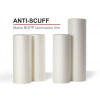 China 4000m 3 Inch Matte Bopp Anti Scuff Scratch Resistant Film For Hot Stamping on sale