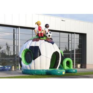 Fun Soccer Backyard Inflatable Jumper Bouncer Air Bouncer Inflatable Trampoline