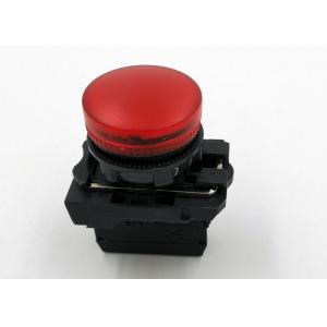 China 22mm XB5 Series Emergency Push Button Switch 24V DC With Red Pilot Light supplier