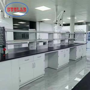 China Anti-Corrosion Full Steel Epoxy Resin countertop Chemical resistance Laboratory Workbench Price List supplier