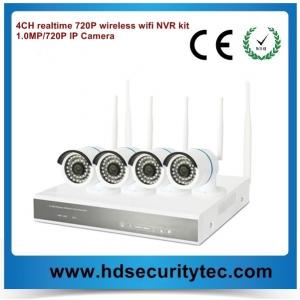 2015 new products cctv wireless ip camera system, 4ch 720p wifi nvr kit