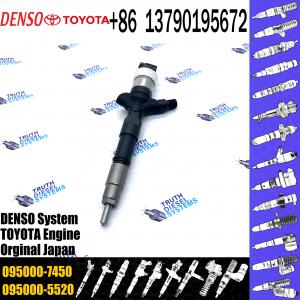 New Common Rail Injector 095000-7011 095000-7440 095000-7450 for 1KD 2KD Diesel Nozzle Assembly High Quality