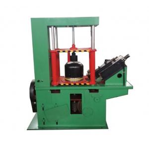 Hydraulic 4kW Trimming And Beading Machine Small LPG Cylinder Production Capacity