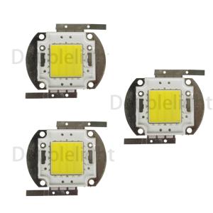 China Flip Chip White SMD LED / High Power LED Cob 100w With 120-140lm/W Efficacy supplier