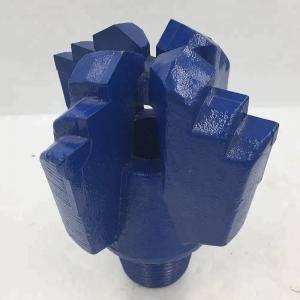 Alloy Steel 4 Blades Step Drag Bit Bore Well Drill Bit  Wear Resistant