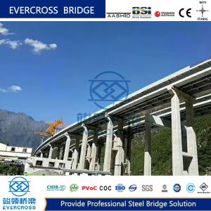 Customized Steel Box Girder Bridge Aisc Steel Bridge With High Stiffness