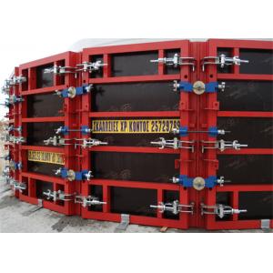 China Painted Concrete Slab Formwork Systems Circular Column Formwork High Turnover Frequency supplier