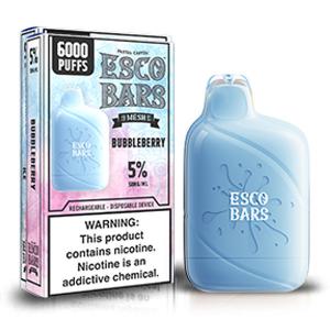 Esco Bars Disposable Electronic Cigarette Vape Pen Cartridge 6000 Puff 15ML