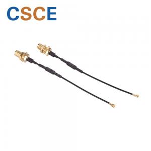 China SMA Female To MRF Wifi Antenna Extension Cable Rf1.37 Frequency Range 0-6000MHZ supplier