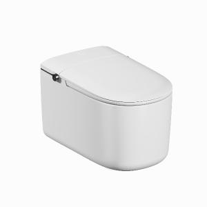 Inodoro con bidé y cisterna integrada inteligente de una pieza, inodoro con funcionamiento automático, inodoro inteligente con control remoto
