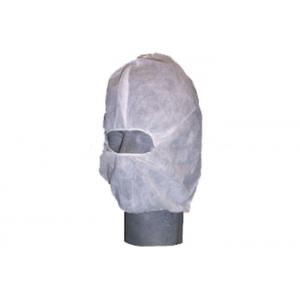 China Protective Disposable Head Cap Round / Rubble Flat Elastic Environmental Protection supplier