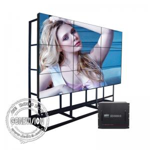 China 3.5mm Bezel 500cd/M2 D-LED DID LCD Display Wall supplier