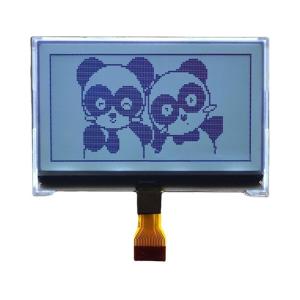 China Module LCD à matrice de points COG gris FSTN 128x64 8 broches rétroéclairage blanc supplier