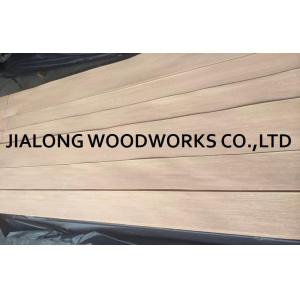 Quarter Cut Natural Red Oak Veneer Sheets 2.5m Length For Plywood