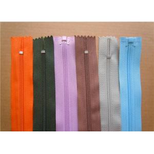 China Heavy Duty Invisible Zipper For Jackets , Two Way Separating Zipper supplier