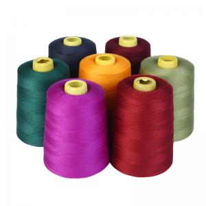 China 40s/2 Hilo Solid Color Dyed Spun Yarn Sewing Thread Different Colors supplier