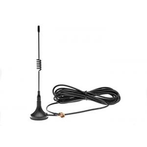 China Indoor High Gain 433mhz Antenna / Magnetic Mount Sucker Antenna With SMA J Connector supplier