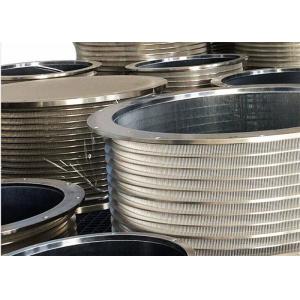 China 304 Stainless Steel Wedge Wire Screen L6m Filter Elements supplier
