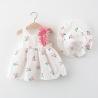 Summer Children'S Clothing Small Wings Baby Dress Baby Girl Cherry Dress