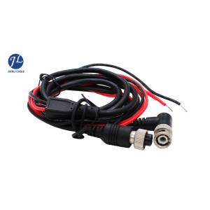 China Bus Camera Monitor Audio Video Aviation Cable With GX12 4 Pin AC DC Connector supplier