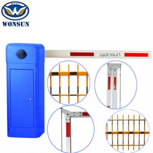 Vehicle Atomatic / Manual Boom Barrier Gates For Smart Parking System