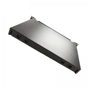 Telecommunication 19 Inch 1U Rack Mount Slide Rail Drawer 8 12 24 48 Core Port Fiber Optic Patch Panel