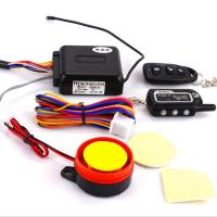 China 2 Way 12V Motorcycle Alarm Immobiliser , 433.92MHz Motorcycle Remote Start Manual on sale