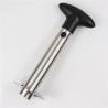 China Black Manual Stainless Steel Fruit Slicer with Sharp Blade and Detachable Handle wholesale