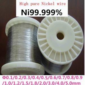 99.6% Pure Nickel Wire Ni200 Ni201 0.25mm Nickel Mig Wire