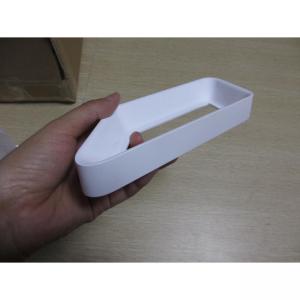 Customized Single Shot Injection Molding , Gloss White ABS Electronic Cover Moulding Service