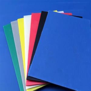 China SGS Corrugated Plastic Sheet 5mm Corrugated Plastic Sheets 4x8 Black supplier